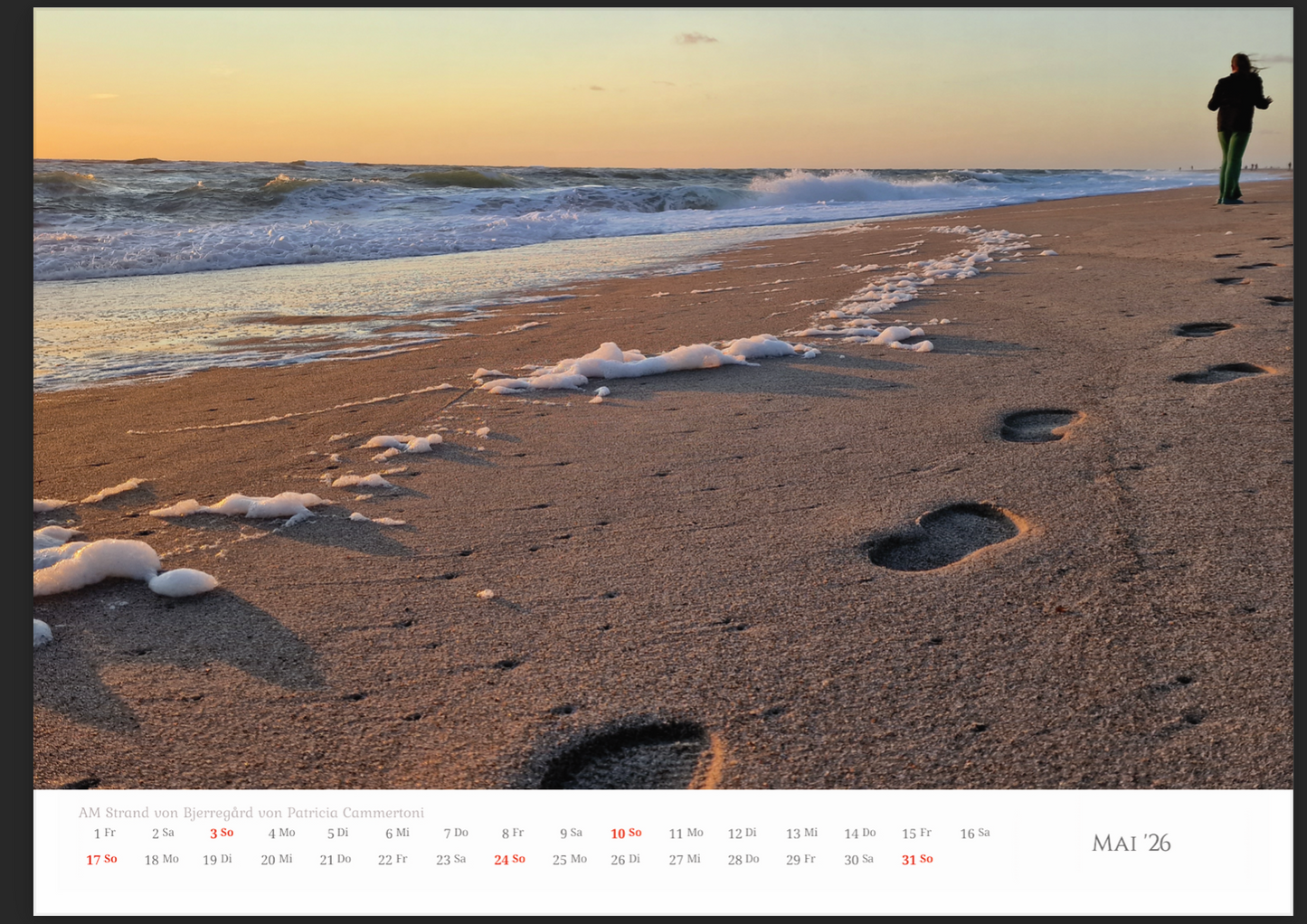 Dänemark Unser Herzensland Wandkalender 2026 im A3 Format